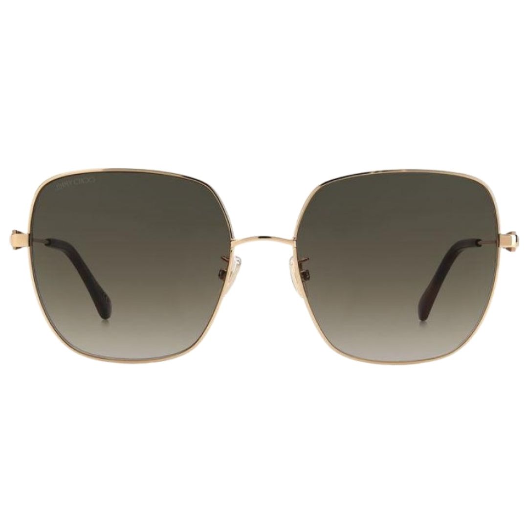 Quadratische Oversize-Sonnenbrille aus Metall