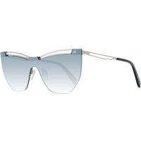 Futuristische Shield-Sonnenbrille in Cat-Eye-Optik