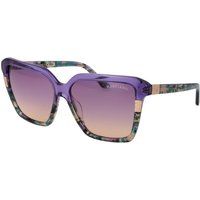Quadratische Sonnenbrille mit Farbverlauf