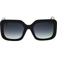 Übergroße quadratische Sonnenbrille mit Farbverlauf
