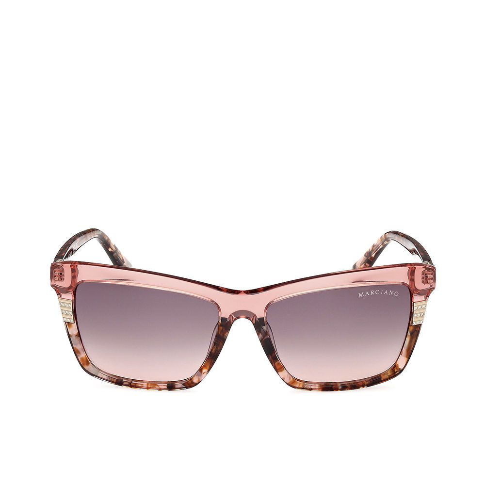 Elegante rechteckige Sonnenbrille mit Farbverlauf