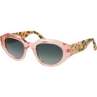 Klobige ovale Acetat-Sonnenbrille