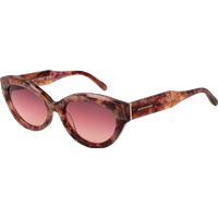 Cat-Eye-Sonnenbrille aus marmoriertem Acetat