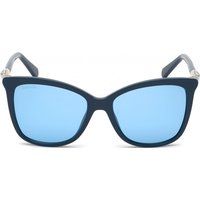 Kristallbesetztes Cat-Eye-Gestell