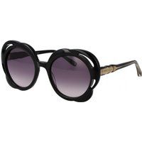 Runde Übergroße Skulpturale Sonnenbrille