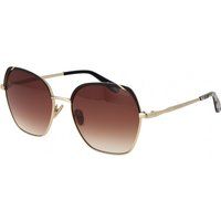 Oversized Quadratische Sonnenbrille mit Farbverlauf