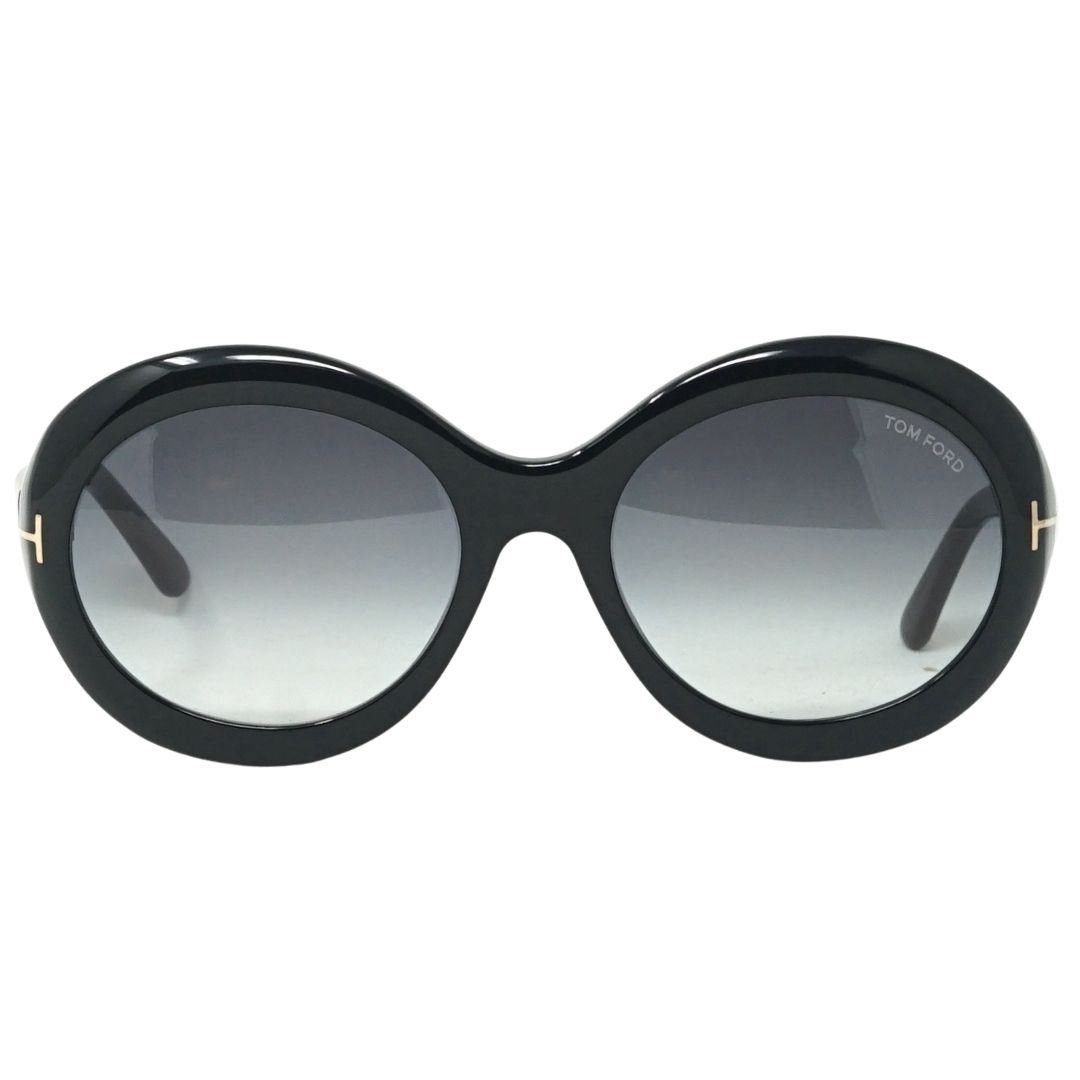 Übergroße runde Sonnenbrille