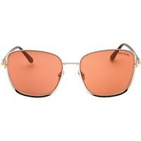 Quadratische Metallrahmen Unisex Sonnenbrille