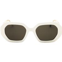 Sonnenbrille mit geometrischem Rahmen