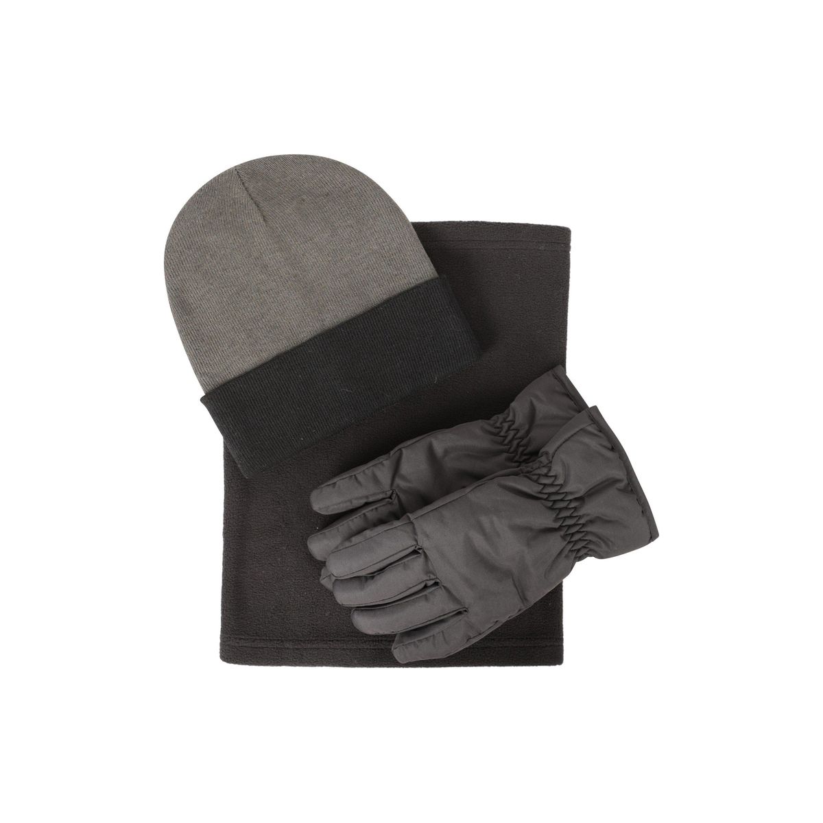 Funktionales Wintermützen- und Handschuhset