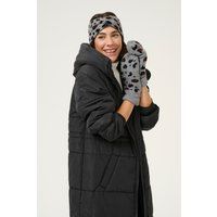 Fäustlinge mit Leopardenmuster