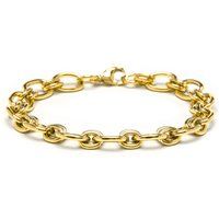 Gliederkettenarmband mit Doppelringen