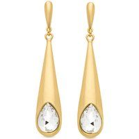 Elegante Tropfenohrringe mit Zirkonia
