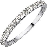 Zweireihiger Pave-Eternity-Ring