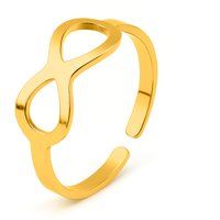 Offener Ring mit Unendlichkeitssymbol