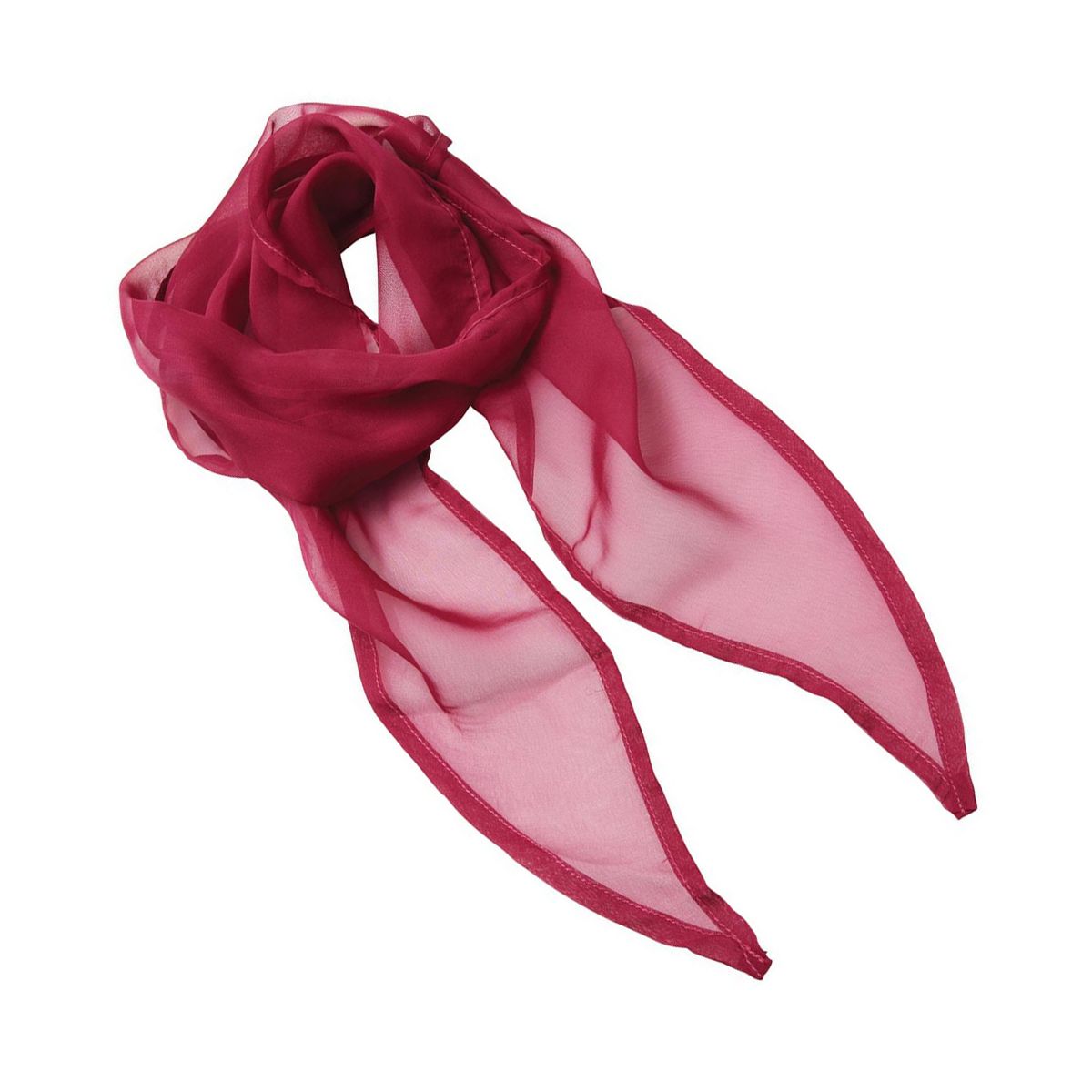Leichtes transparentes Chiffon-Halstuch