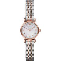 Elegante Armbanduhr mit Perlmutt-Zifferblatt