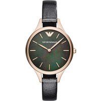 Elegante Armbanduhr mit schillerndem Zifferblatt