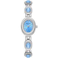 Elegante Ovale Jade-Armbanduhr