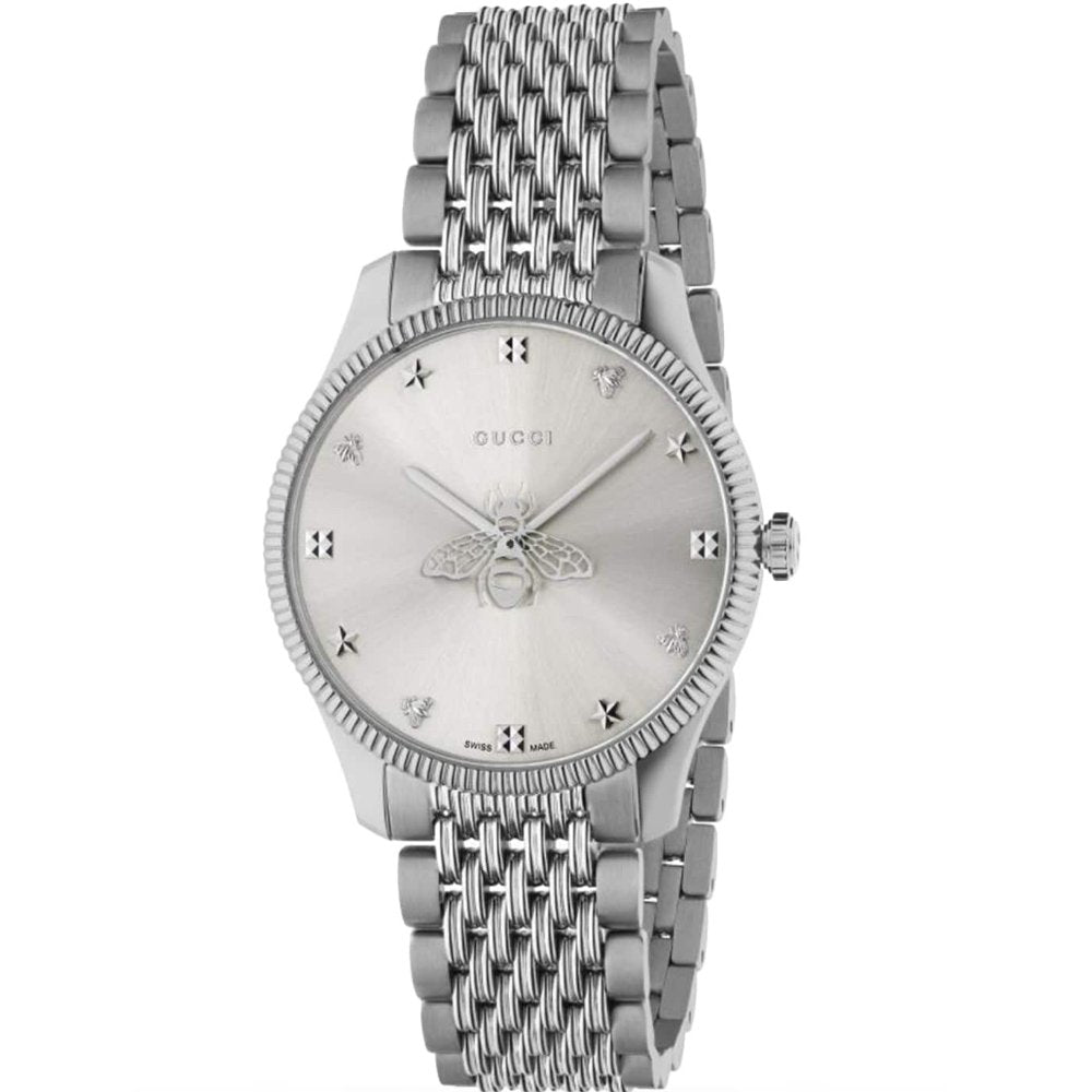 G-Timeless Uhr mit Biene und Sternen