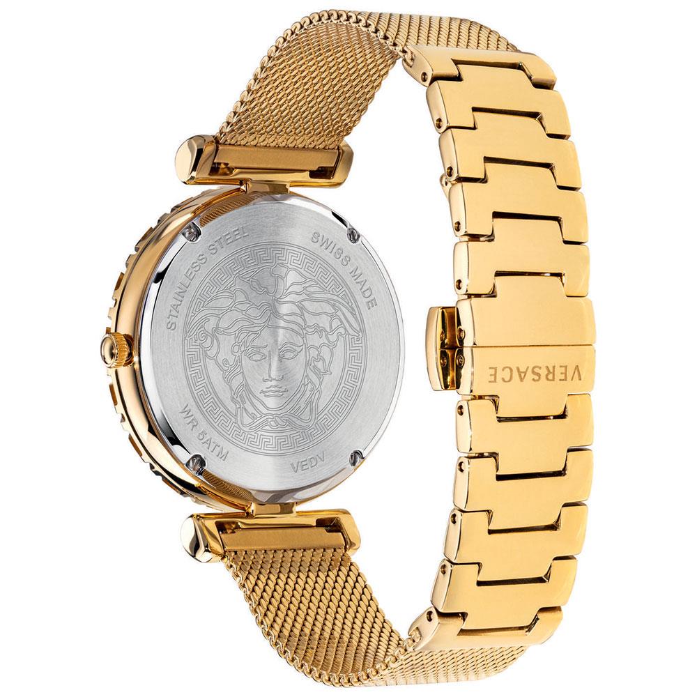 Elegante Uhr mit Medusenkopf-Zifferblatt