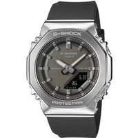 Kompakte achteckige Analog-Digital-Uhr