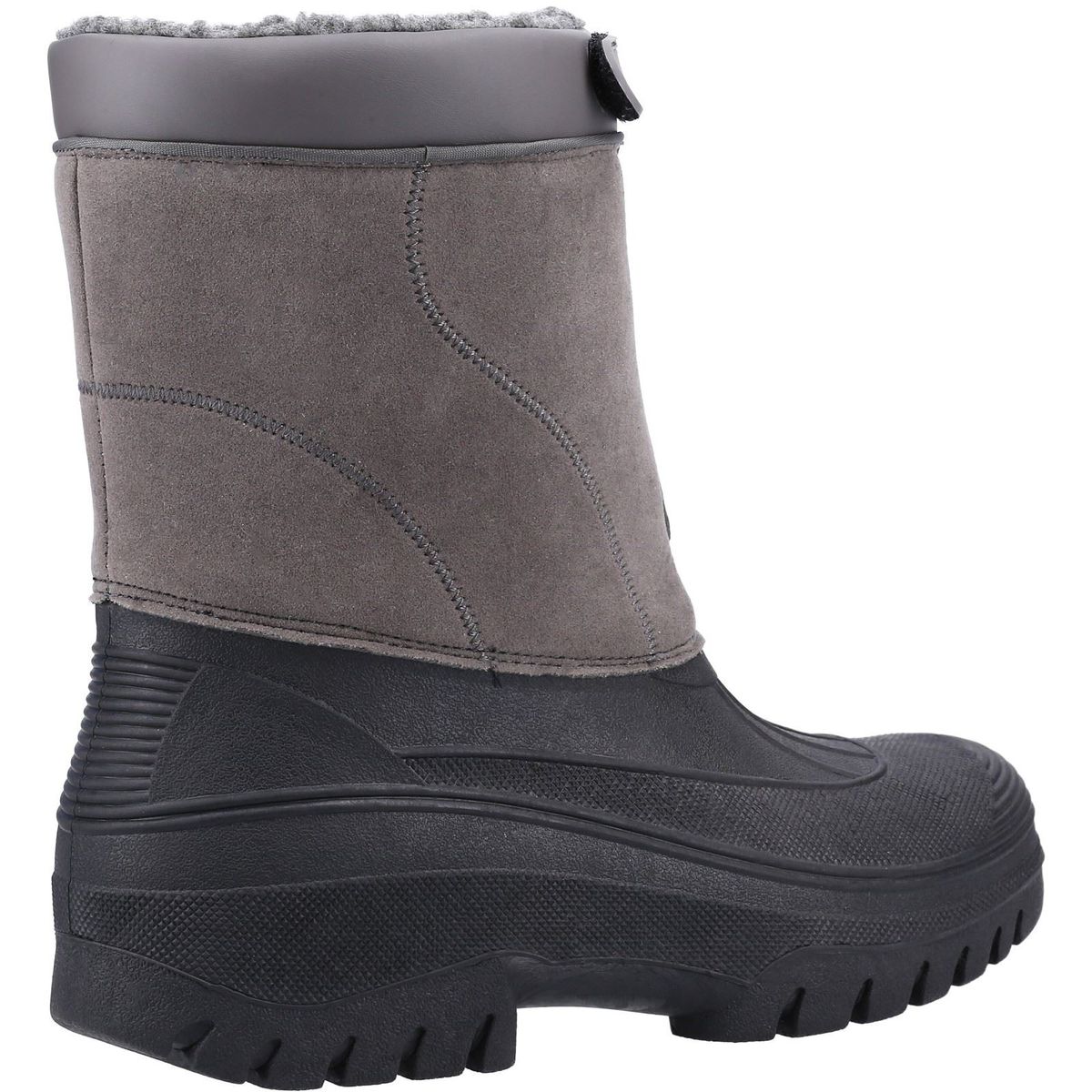 Wasserdichte Hybrid-Winterstiefel mit Frontreißverschluss