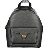 Lederrucksack mit dekorativem Verschluss