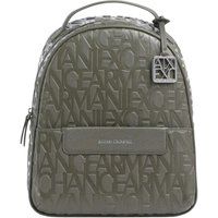 Rucksack mit Logoprägung aus Kunstleder