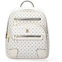 Rucksack aus Kunstleder mit Monogramm