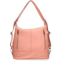 Konvertierbare Leder-Schultertasche und Rucksack