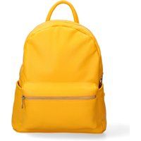 Eleganter Lederrucksack in Narbenoptik