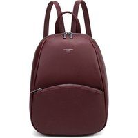 Strukturierter Veganer Leder-Rucksack