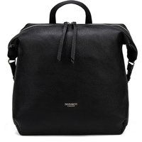 Strukturierter Rucksack mit Reißverschluss