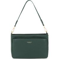 Strukturierte Tasche aus veganem Leder