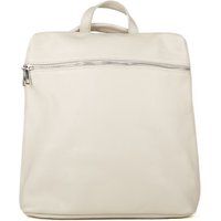 Minimalistischer Rucksack aus genarbtem Leder