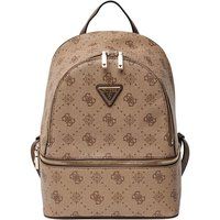 Strukturierter Rucksack mit Monogramm-Print