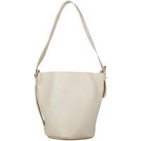 Minimalistische Leder-Beuteltasche