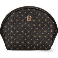 Elegante Halbmond-Clutch mit Monogramm