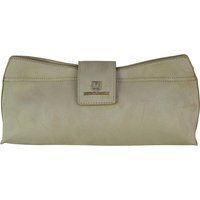 Elegante Übergroße Wildlederoptik-Clutch