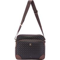 Umhängetasche mit Monogramm-Muster
