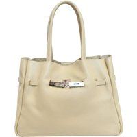 Elegante Tote-Bag aus genarbtem Leder