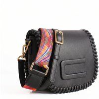Satteltasche mit Flechtkante