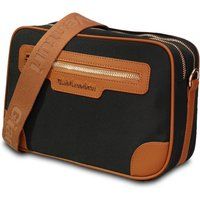 Strukturierte Camera Crossbody mit Kontrastbesatz