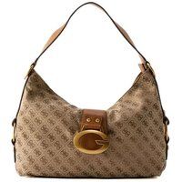 Camden Schultertasche mit Logomuster