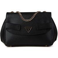 Umhängetasche mit Saffiano-Struktur und Kette