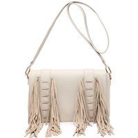 Boho-Umhängetasche mit Fransen-Details