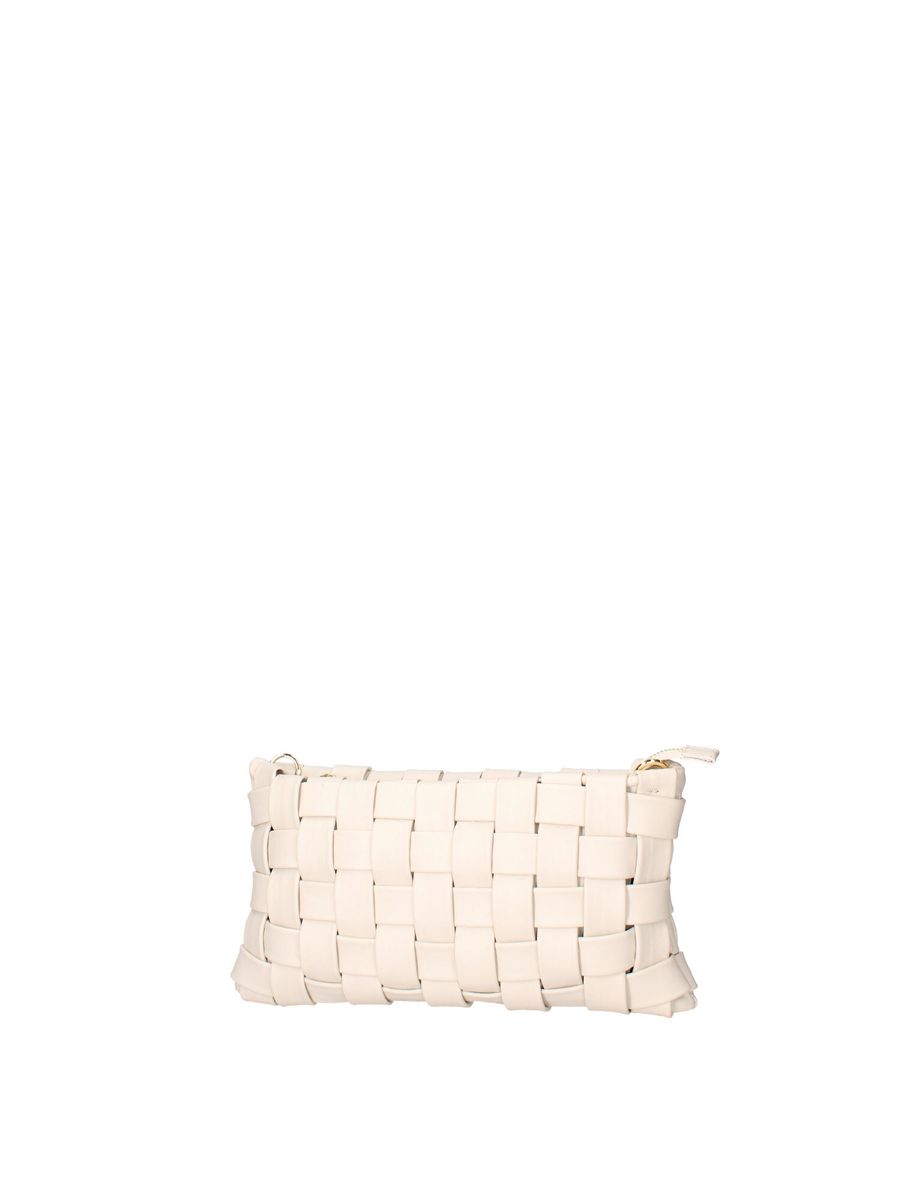 Geflochtene Leder-Clutch