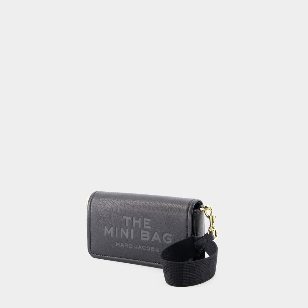 Strukturierte Mini-Umhängetasche