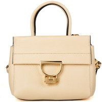 Strukturierte Arlettis Lederhandtasche